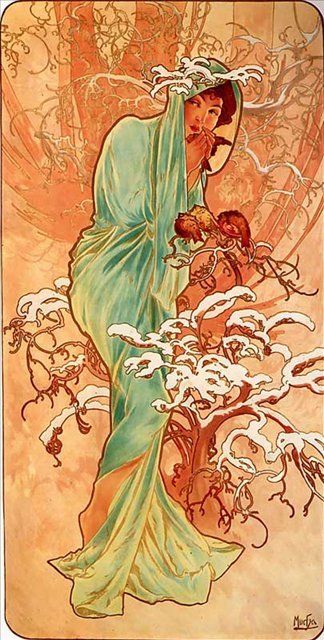 "Зима" (1896, из серии "Времена года")