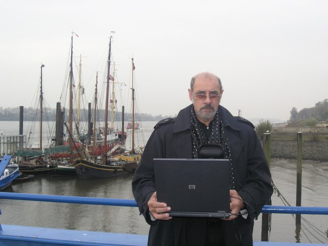 В порту Гамбурга (Германия)