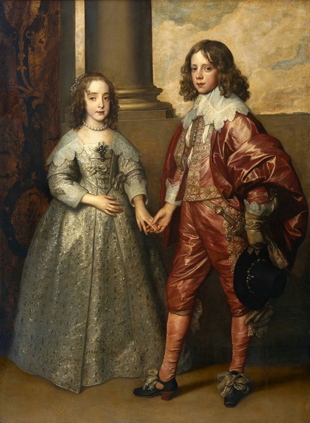 Антонис ван Дейк «Портрет Вильгельма Оранского с его невестой Марией Стюарт»