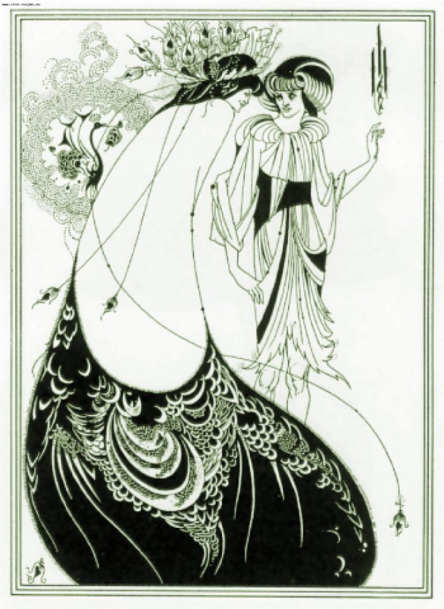Иллюстрация к пьесе Оскара Уайльда «Саломея» (1894 г.)