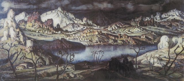 Константин Богаевский "Киммерийская область". 1910.