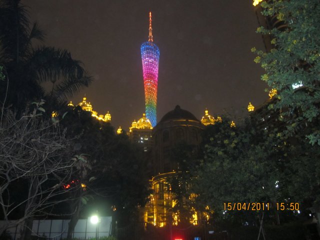 Телевизионная башня. Гуанчжоу.