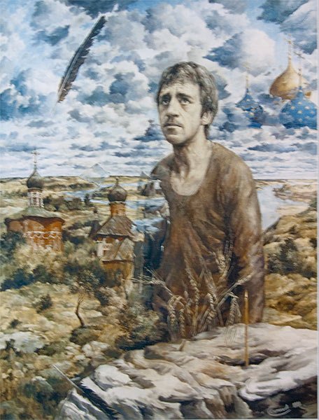 Эту картину выставлявшийся на Малой Грузинке художник  Сергей Симаков написал в 1981 году.
