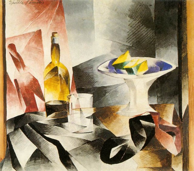 "Натюрморт", 1930, акварель и чернила