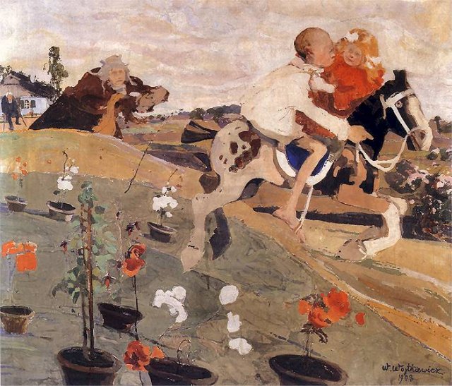 Витольд Войткевич, "Похищение королевны",1908