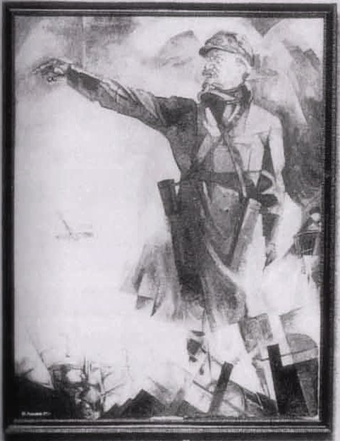 Портрет революционера Льва Троцкого