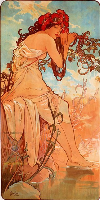 "Лето" (1896, из серии "Времена года")